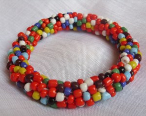 Bead crochet bracelet colors 
