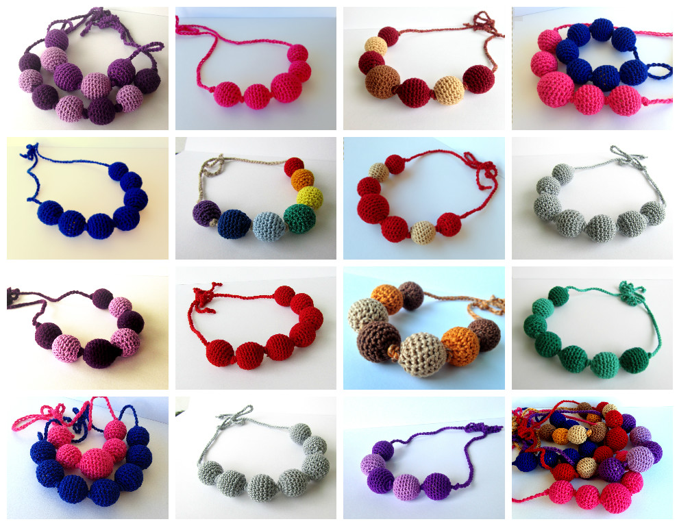 Crochet necklace