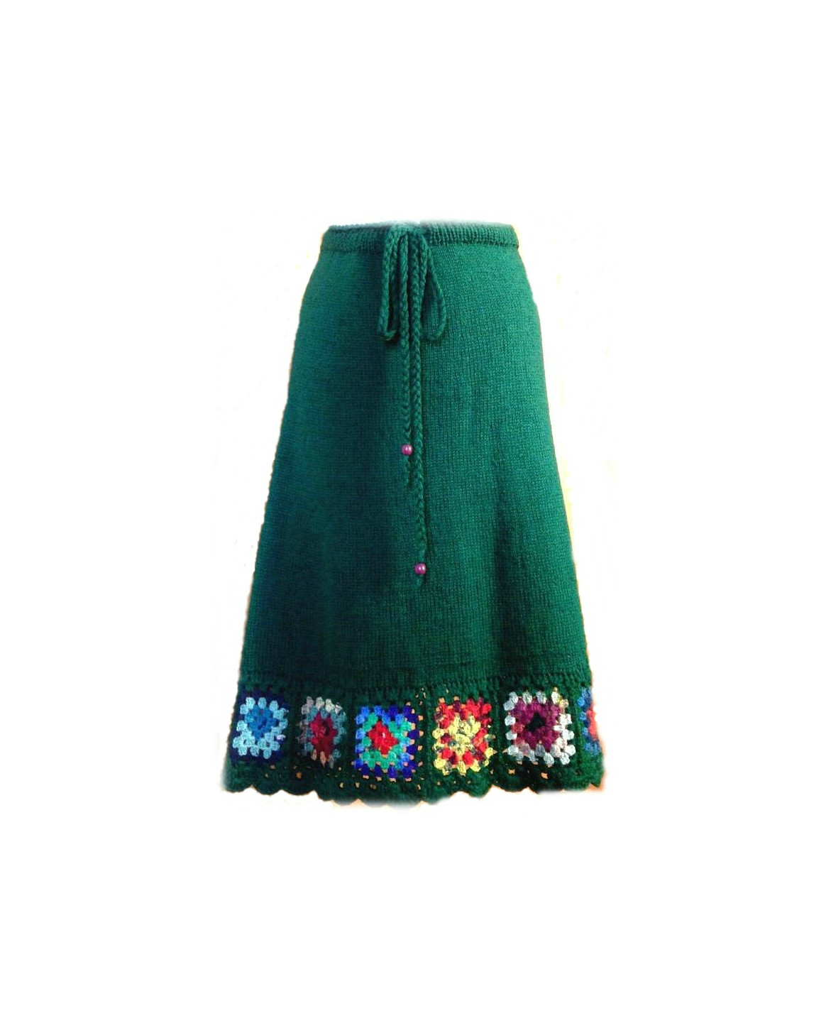 fusta-verde-etno-tricotata-manual
