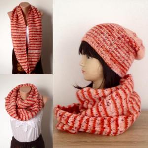 set-fular-si-caciula-caramiziu